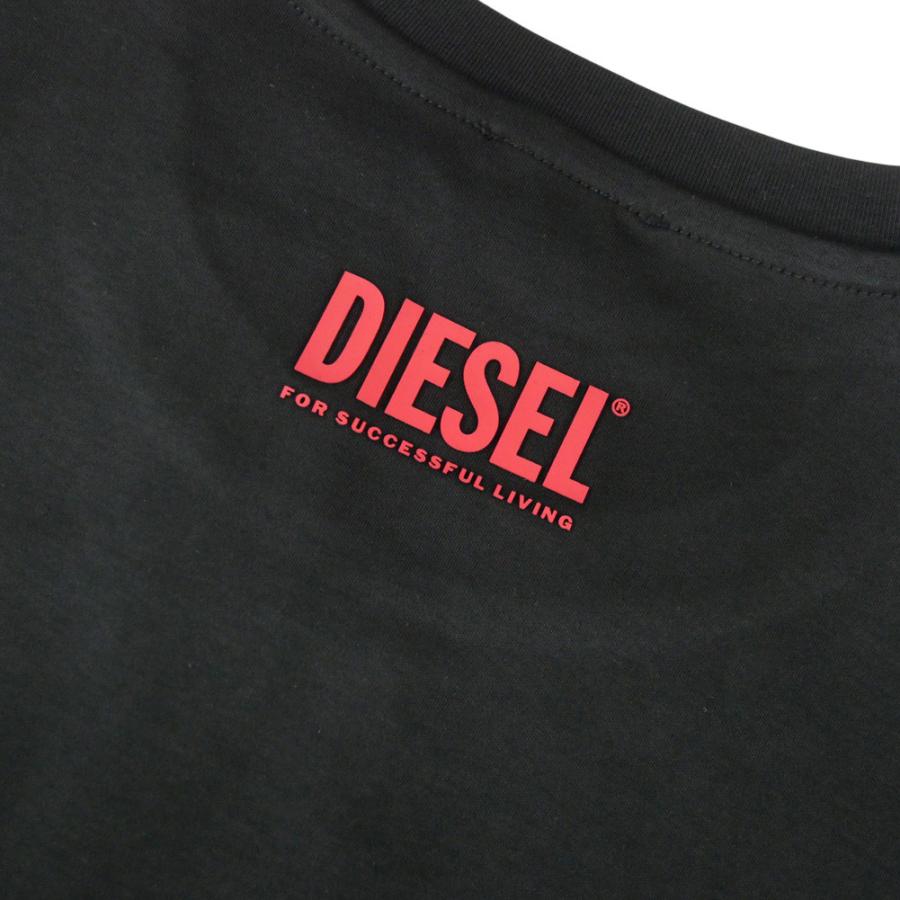 DIESEL（ディーゼル） メンズクルーネックTシャツ A18557 0AIJU / T