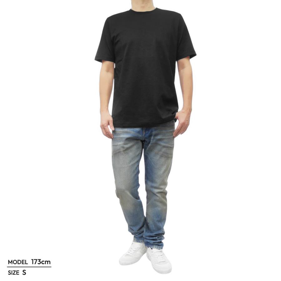 【DIESEL】ダークグレー クルーネックTシャツ DIESEL ディーゼル メンズクルーネックTシャツ A13280 0DQAU / T
