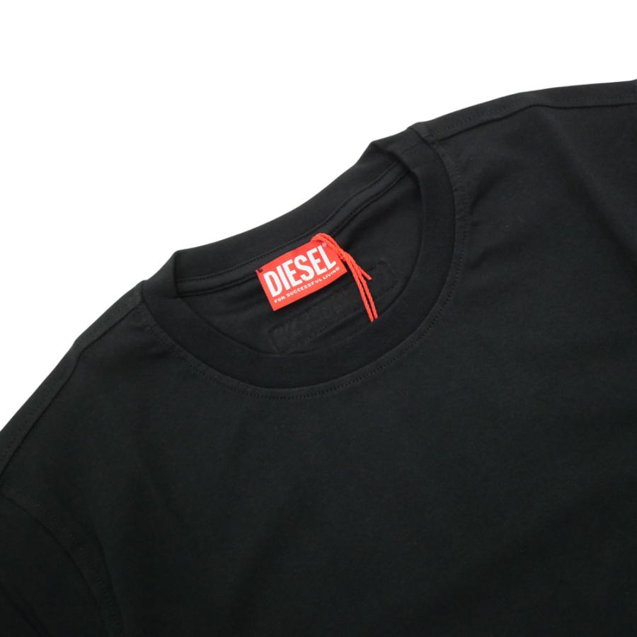 DIESEL ディーゼル メンズクルーネックTシャツ A18639 0AIJU / T