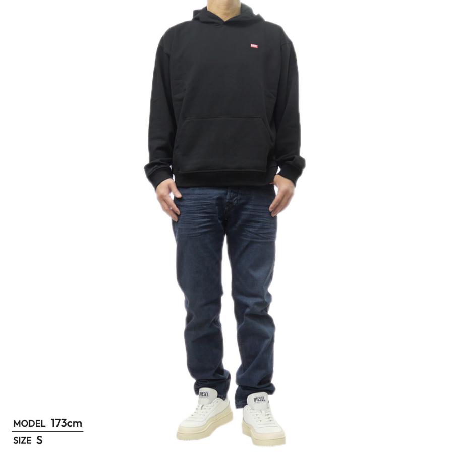 DIESEL★S-Boxt-Hood-R11 ランウェイ セット プリント パーカー 国内即発】DIESEL『S-Boxt-Hood-Raw スウェットパーカー