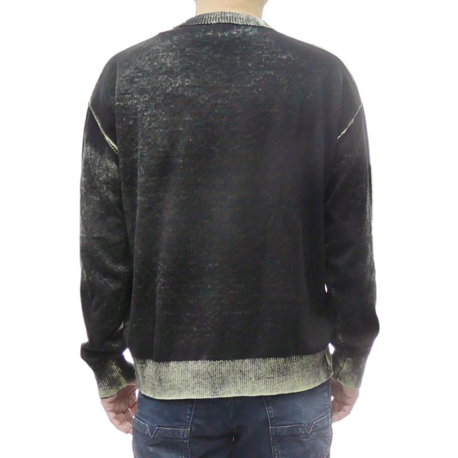 DIESEL（ディーゼル） メンズ クルーネック ニット セーター A17507