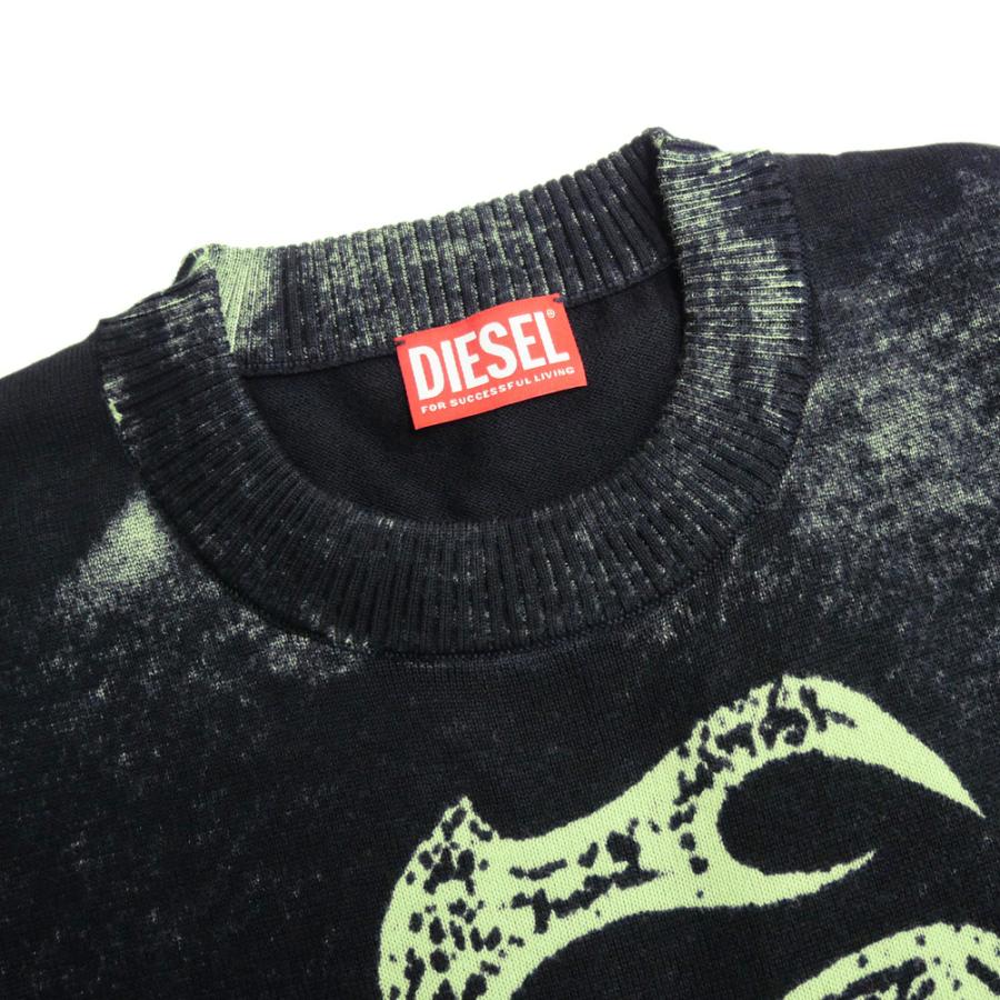 DIESEL（ディーゼル） メンズ クルーネック ニット セーター A17507
