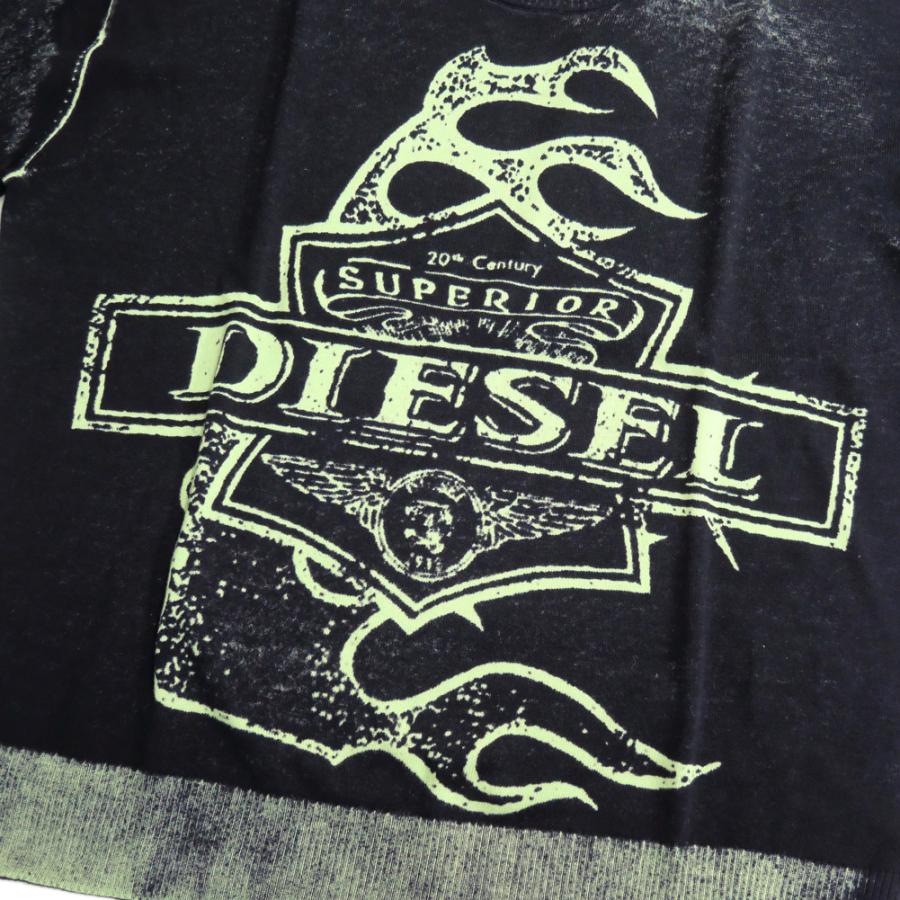 DIESEL（ディーゼル） メンズ クルーネック ニット セーター A17507