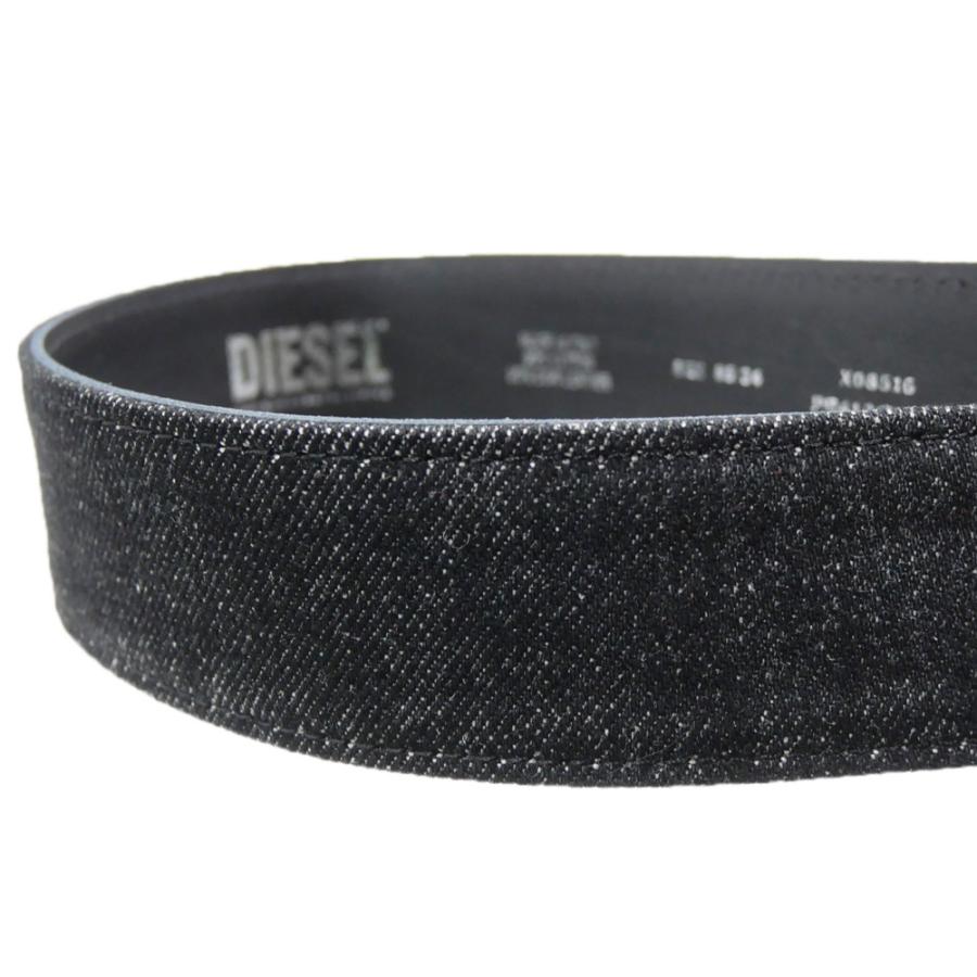 DIESEL（ディーゼル） メンズ デニムレザーベルト X08516 PR413 / B
