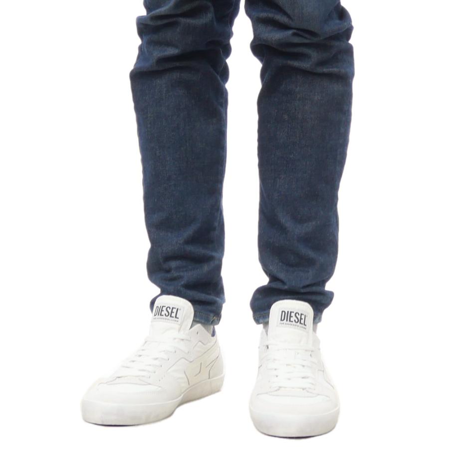 セールSS DIESEL ディーゼル メンズ スニーカー 靴 シューズ ローカット Y03489 P8119 / S-LEROJI D-1 LOW ホワイト DIESEL（ディーゼル） メンズローカットスニーカー Y03489 P8119 / S