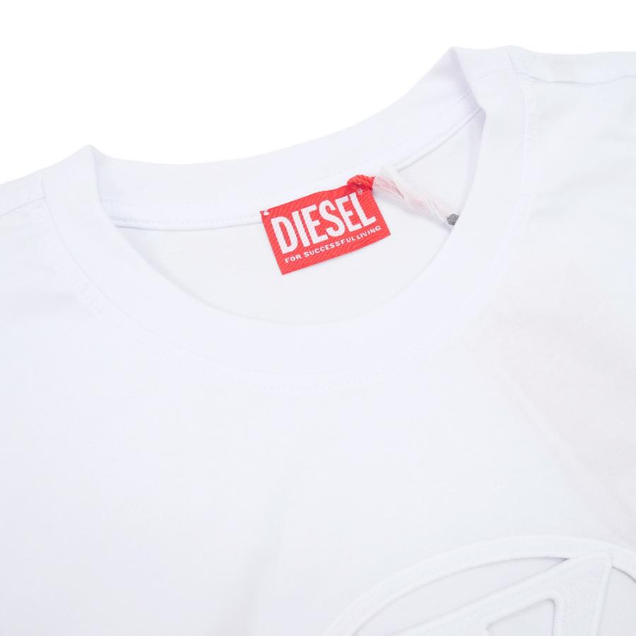 DIESEL（ディーゼル） レディースクルーネックTシャツ A15096 0NIAX