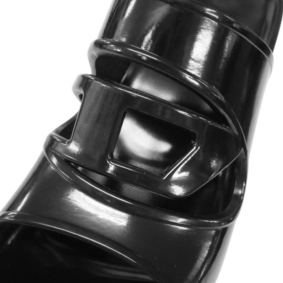 DIESEL ディーゼル レディースチャンキーヒールサンダル Y03536