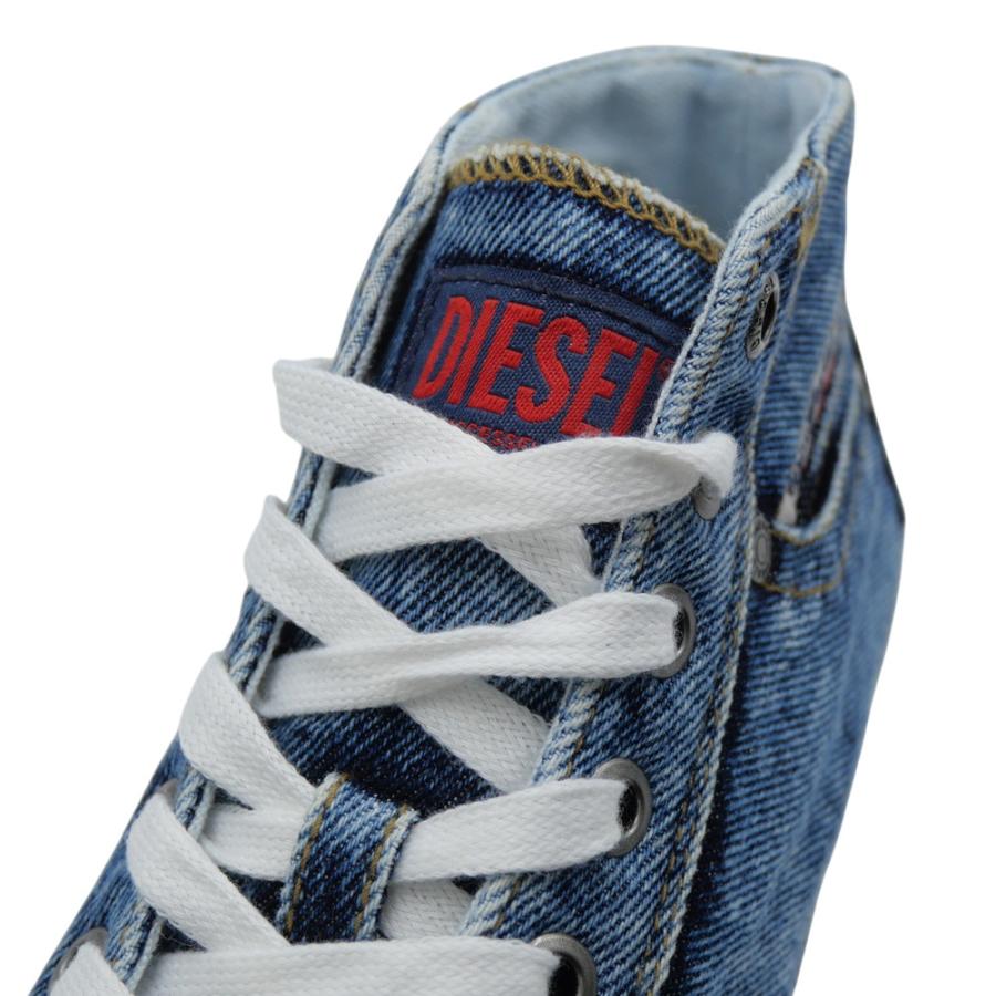 DIESEL（ディーゼル） レディースミドルカットスニーカー Y03611 P8112
