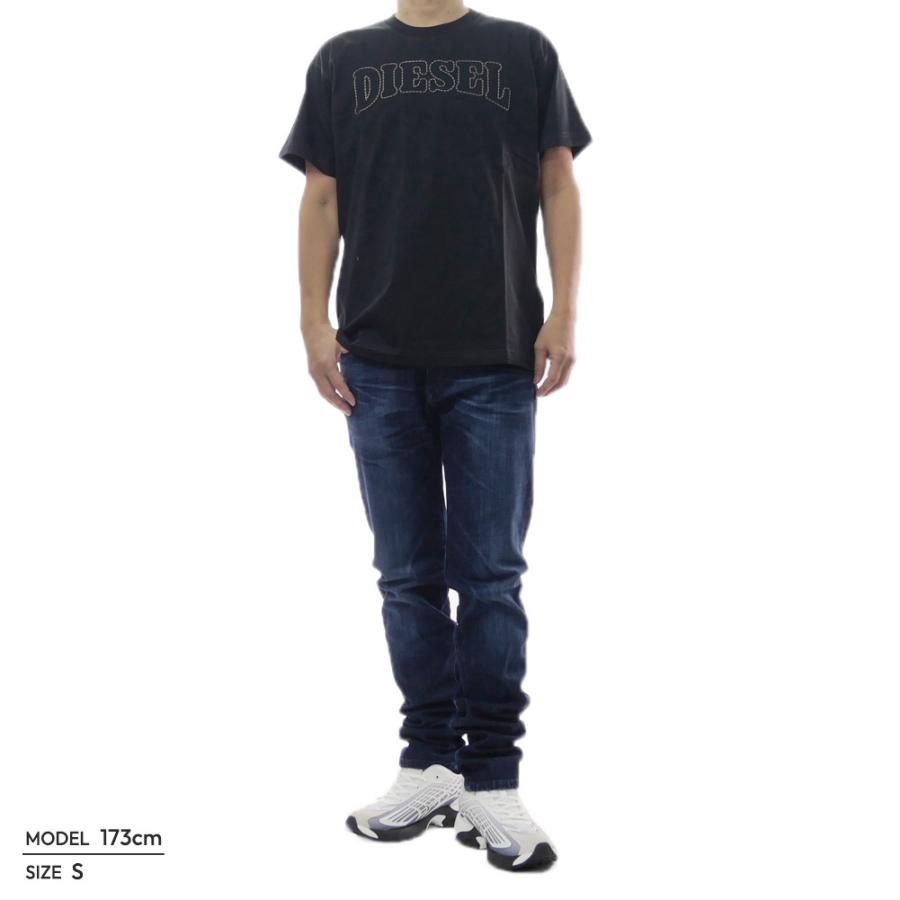 DIESEL（ディーゼル） メンズ クルーネック Tシャツ A20977 0PLAT / T