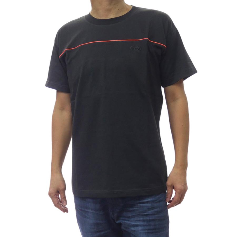 DIESEL（ディーゼル） メンズ クルーネック Tシャツ A21118 0NIAX / T