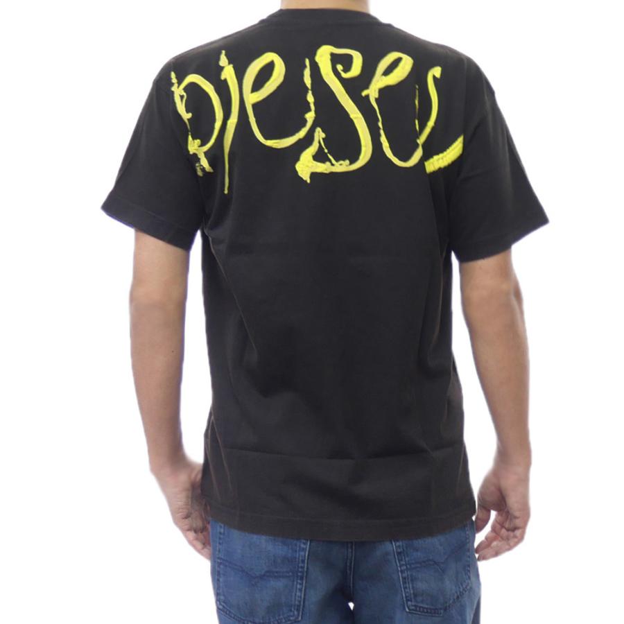 DIESEL（ディーゼル） メンズクルーネックTシャツ A20957 0QMBX / T