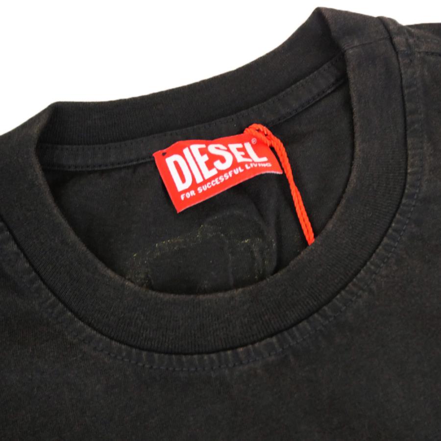 DIESEL（ディーゼル） メンズクルーネックTシャツ A20957 0QMBX / T