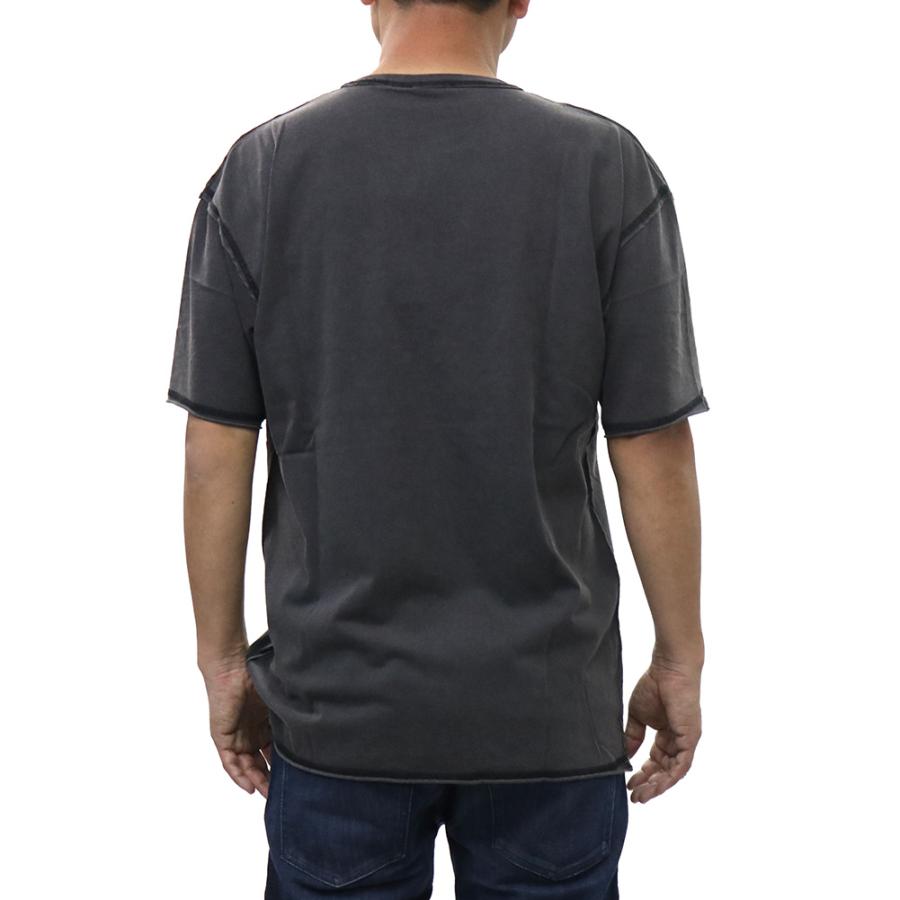 DIESEL ディーゼル メンズクルーネックTシャツ A21041 0KMAH / T-RAWBOXT ダークグレー 2026春夏新作の画像