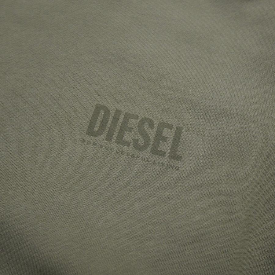 DIESEL ディーゼル メンズトレーナー A19986 0EGEN / S-GINN-V1 カーキ 2026春夏新作_6