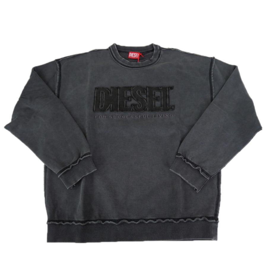 DIESEL（ディーゼル） メンズトレーナー A20463 0KMAG / S-BOXT-RAW-V1