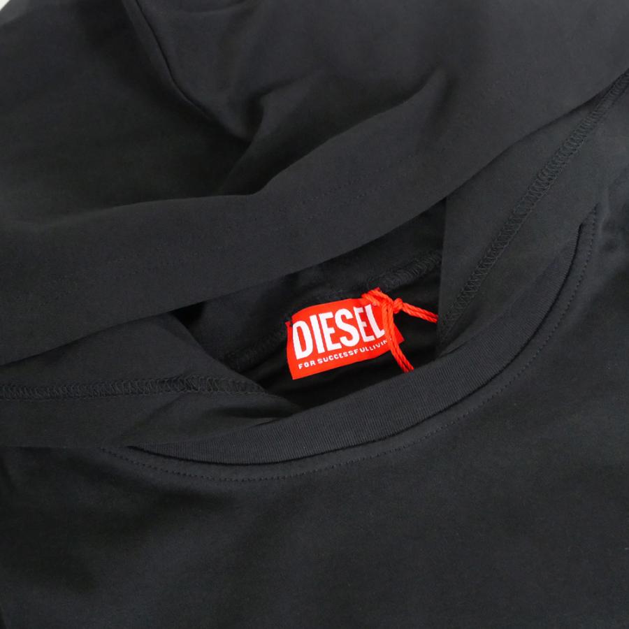 DIESEL（ディーゼル） メンズフーデットカットソー A21117 0AIJU / T