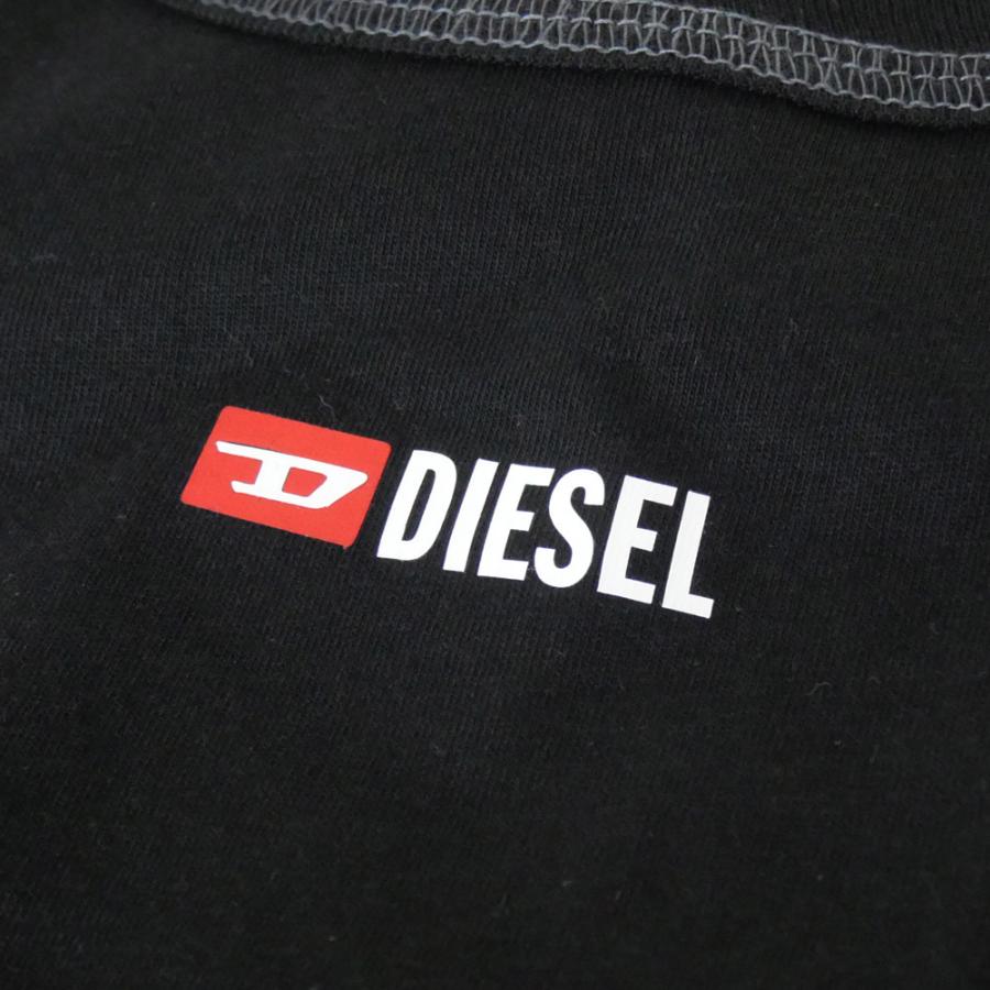 【美品・現行モデル】DIESEL セットアップ Dロゴ ブラック Lサイズ DIESEL（ディーゼル） メンズセットアップ A19353 0PJBB / SET-ADAM-D