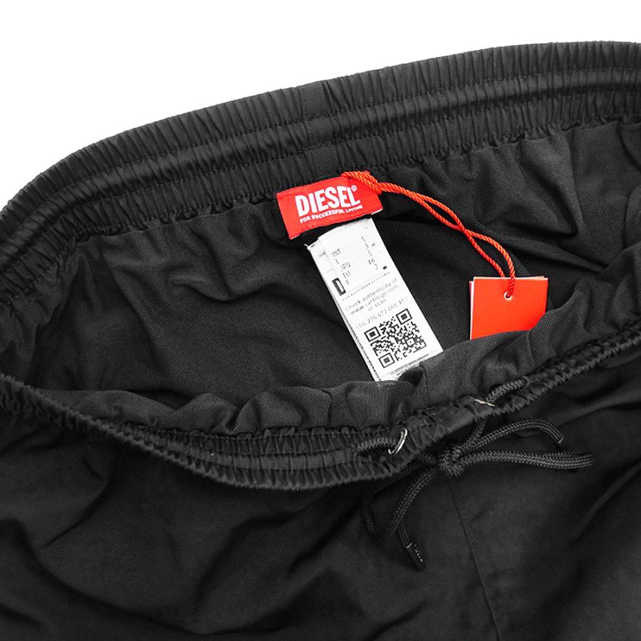 DIESEL ディーゼル メンズスイムパンツ A17446-ONJAS / RIO-41-D-CORE ブラック 2026春夏新作の画像