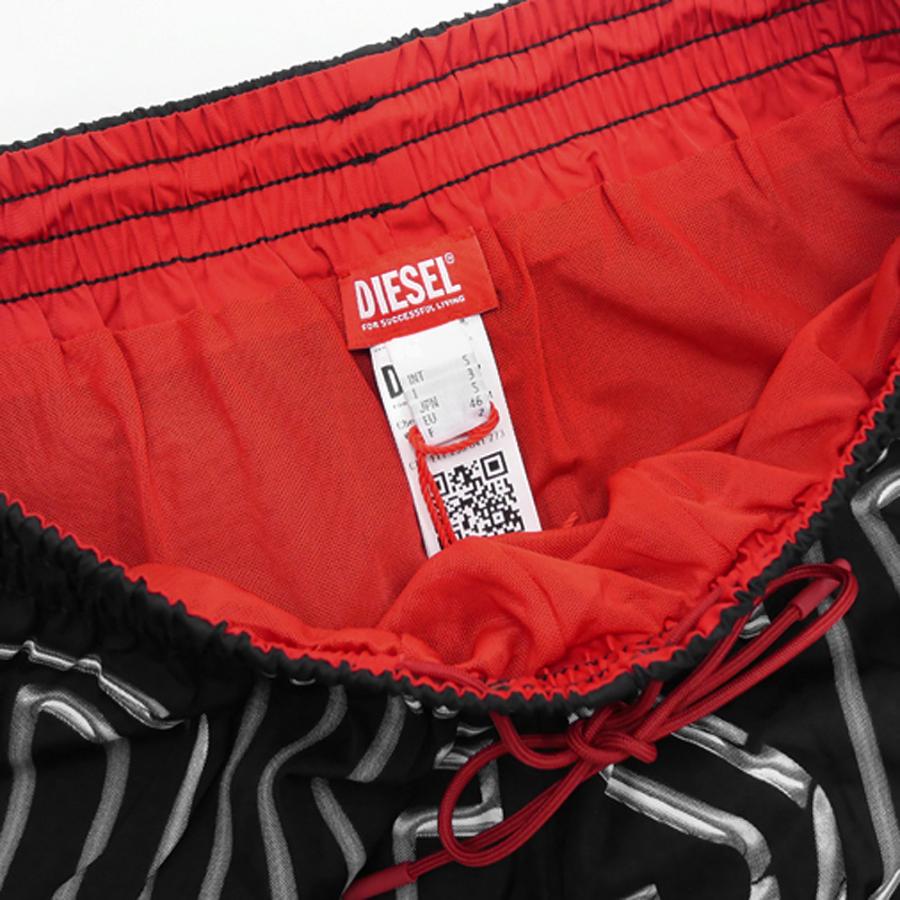 DIESEL ディーゼル メンズスイムパンツ A20507-0QKBJ / SOCCER-41-D-CORE ブラック 2026春夏新作の画像