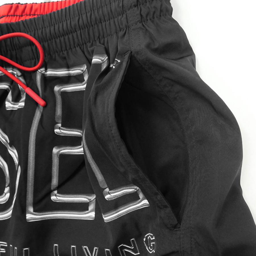 DIESEL ディーゼル メンズスイムパンツ A20507-0QKBJ / SOCCER-41-D-CORE ブラック 2026春夏新作の画像