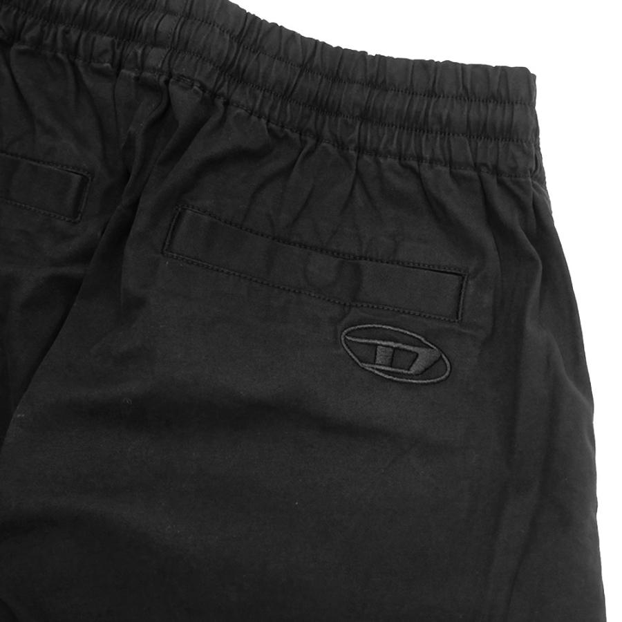 DIESEL ディーゼル メンズカーゴパンツ A21983-0EPCH / P-BEECK-WRD-EPCH ブラック 2026春夏新作の画像