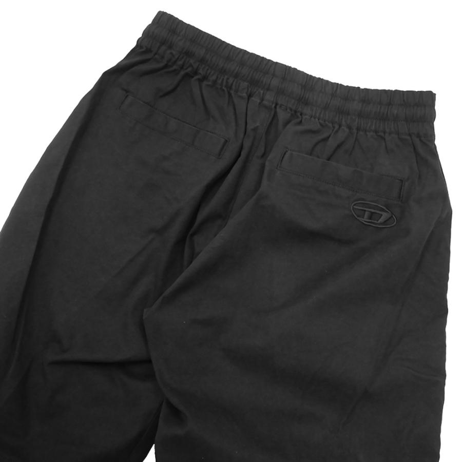 DIESEL ディーゼル メンズカーゴパンツ A21983-0EPCH / P-BEECK-WRD-EPCH ブラック 2026春夏新作の画像