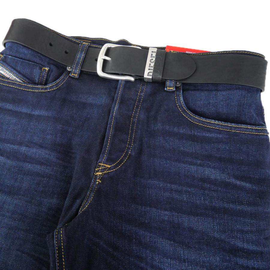 DIESEL（ディーゼル） メンズレザーベルト X08506 PS142 / B-VISIBLE