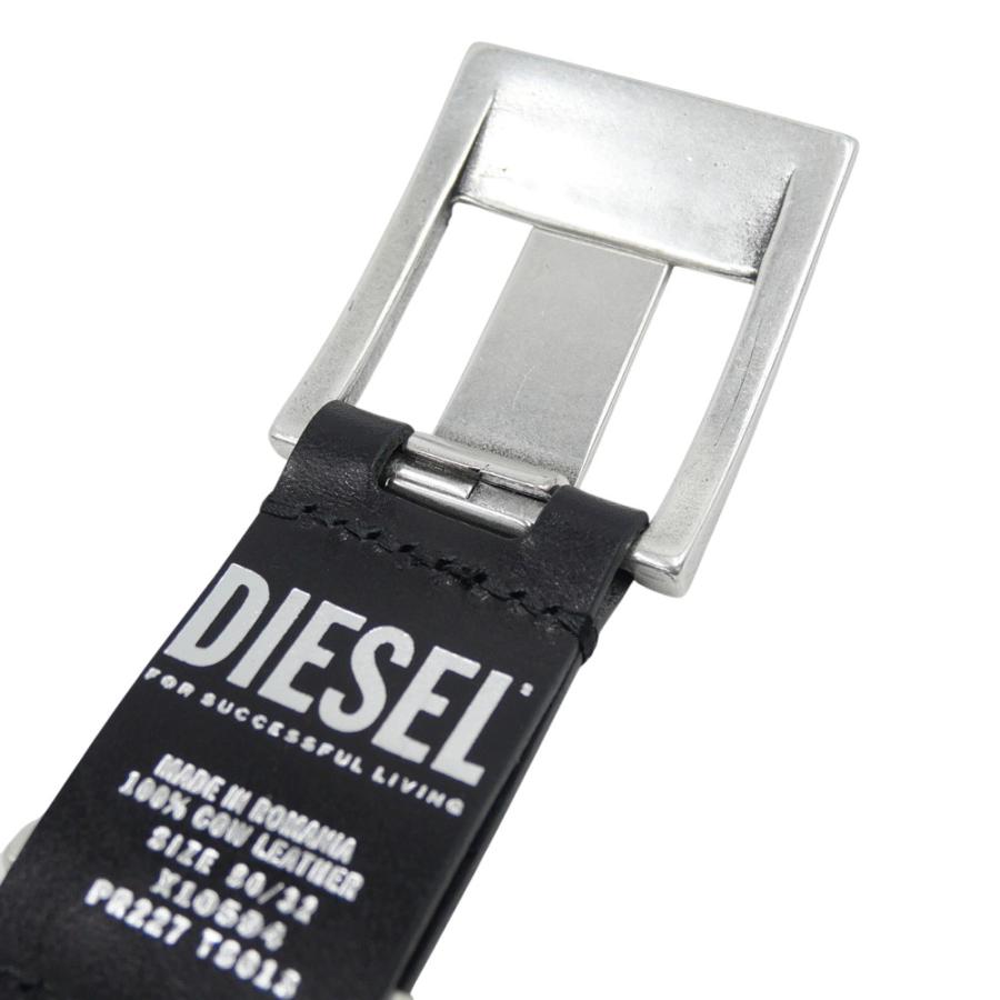 DIESEL（ディーゼル） メンズレザーベルト X10594 PR227 / B-SHIFT