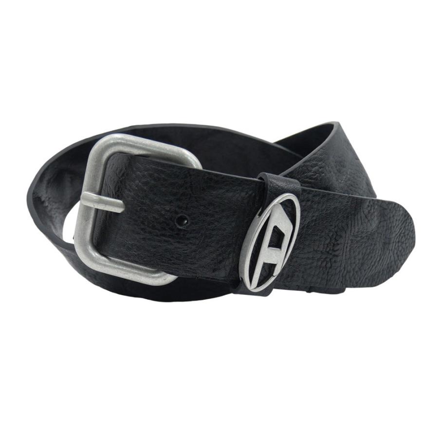 DIESEL ベルト OVAL D LOOP 黒（タグ&保存袋付き） DIESEL ベルト OVAL D LOOP 黒（タグ&保存袋付き） DIESEL ベルト OVAL