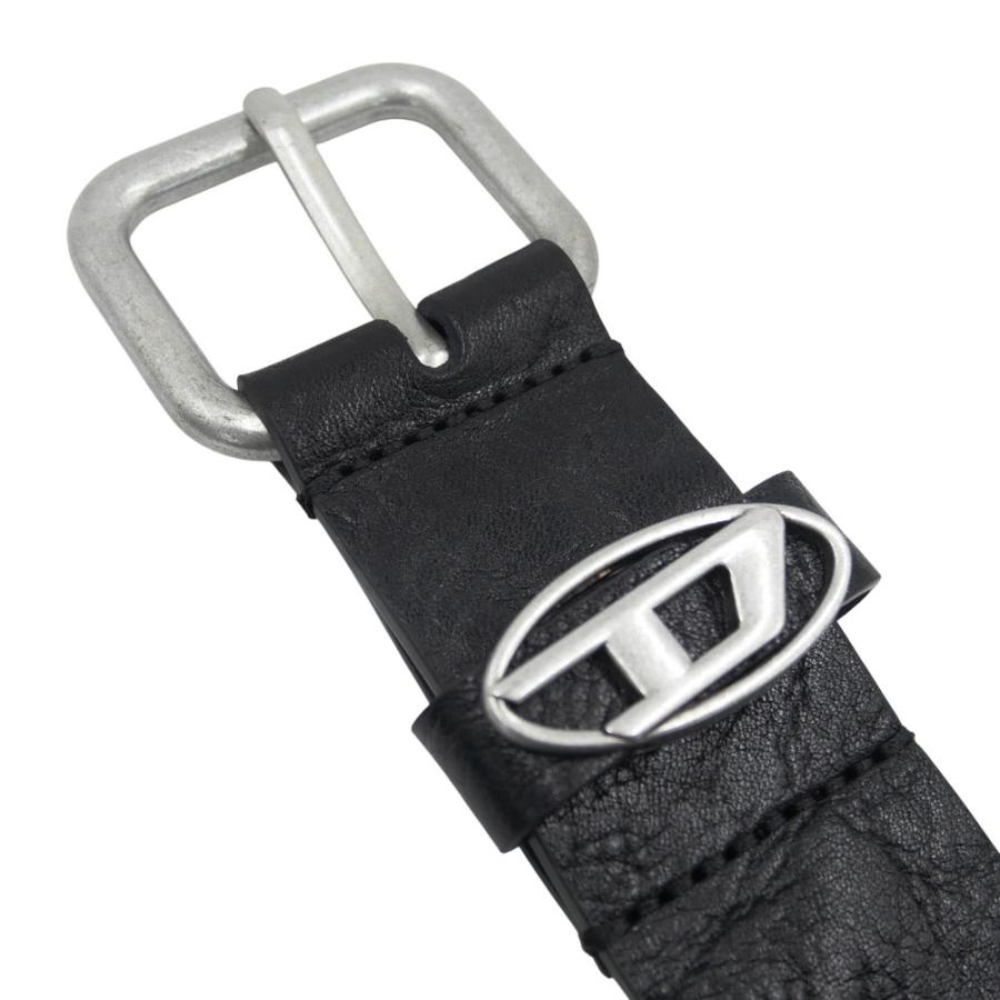 DIESEL（ディーゼル） メンズレザーベルト X10314 PS681 / B-1DR OVAL