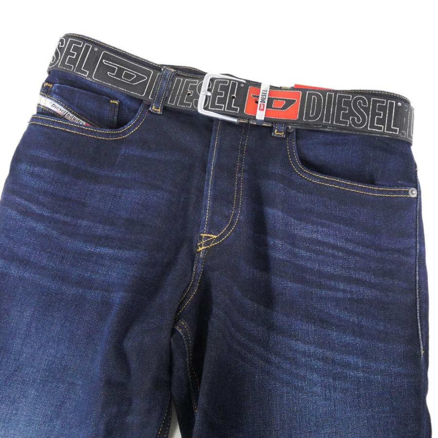 diesel デニムビジューベルト　75 DIESEL（ディーゼル） メンズ レディース レザー ベルト X10427 P6812