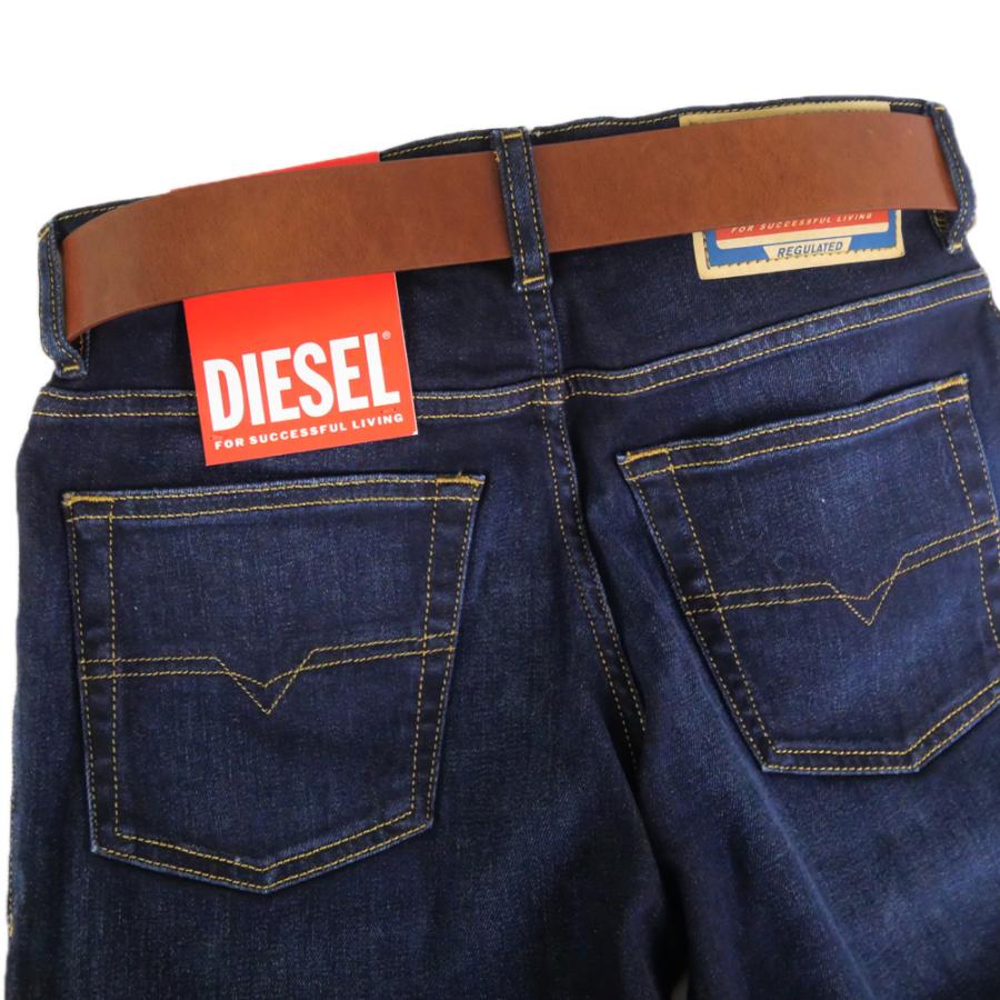 DIESEL（ディーゼル） メンズ レディース レザー ベルト X08516 PR666