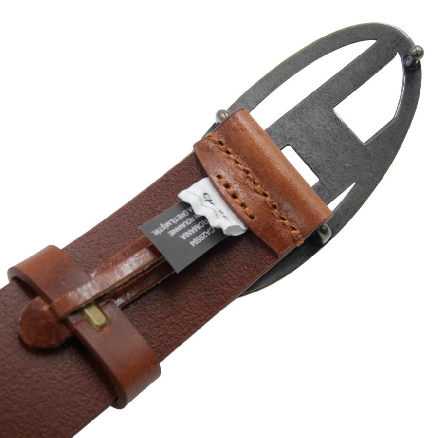 DIESEL（ディーゼル） メンズ レディース レザー ベルト X08516 PR666