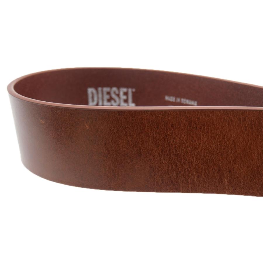 DIESEL（ディーゼル） メンズ レディース レザー ベルト X08516 PR666