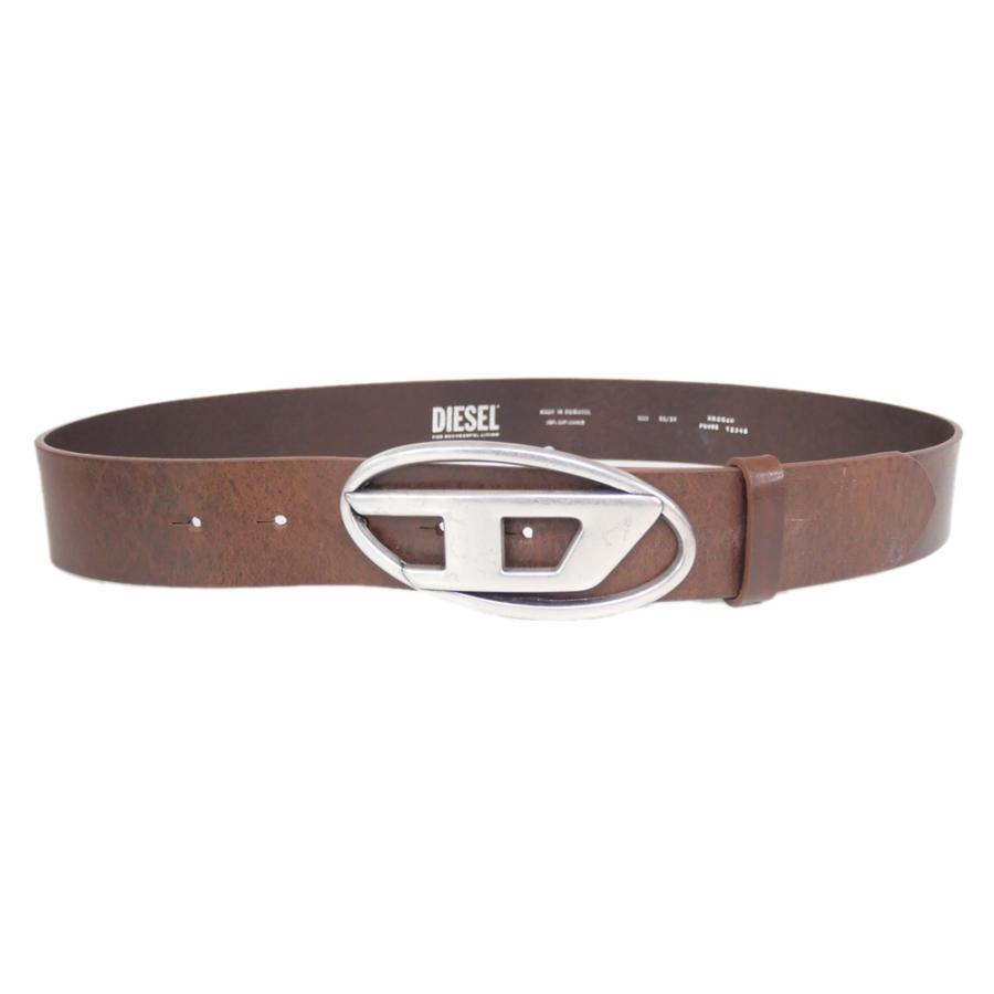 DIESEL（ディーゼル） メンズ レディースレザーベルト X08516 PR666