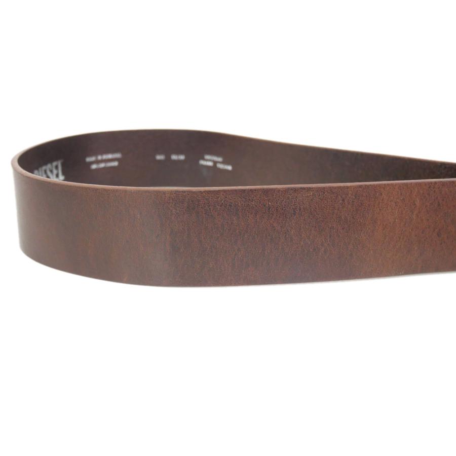 DIESEL（ディーゼル） メンズ レディースレザーベルト X08516 PR666