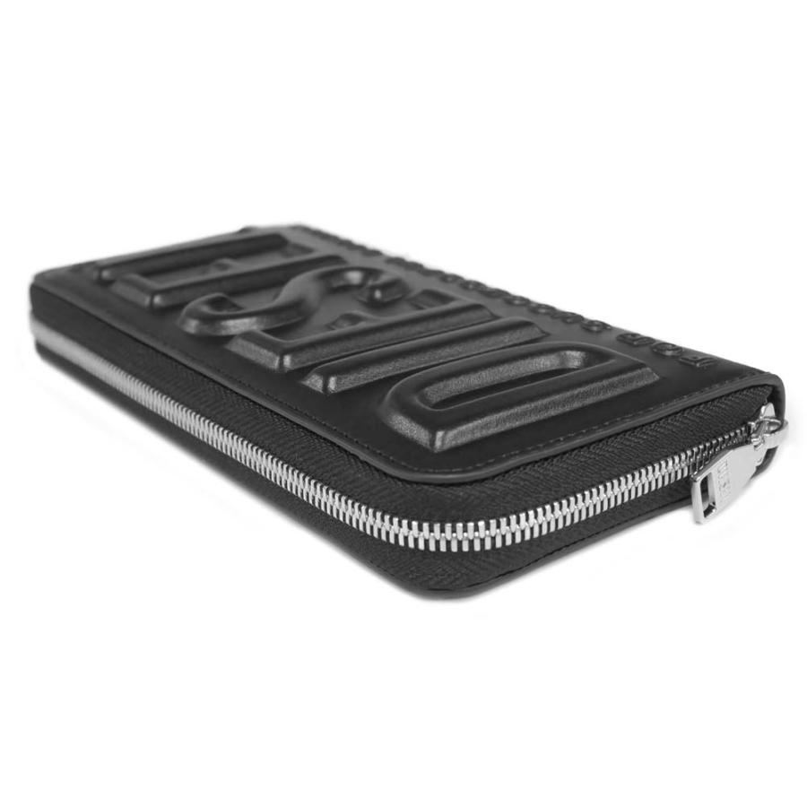 DIESEL（ディーゼル） メンズ ラウンドファスナー長財布（小銭入れ付き