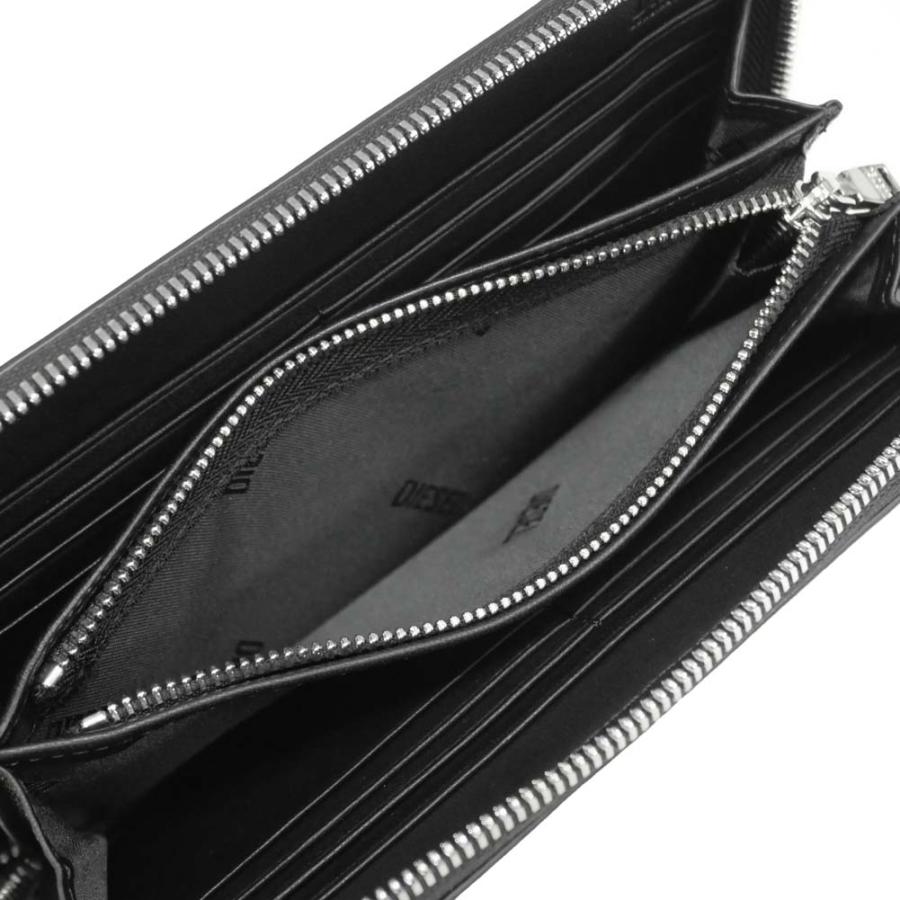 DIESEL（ディーゼル） メンズ ラウンドファスナー長財布（小銭入れ付き