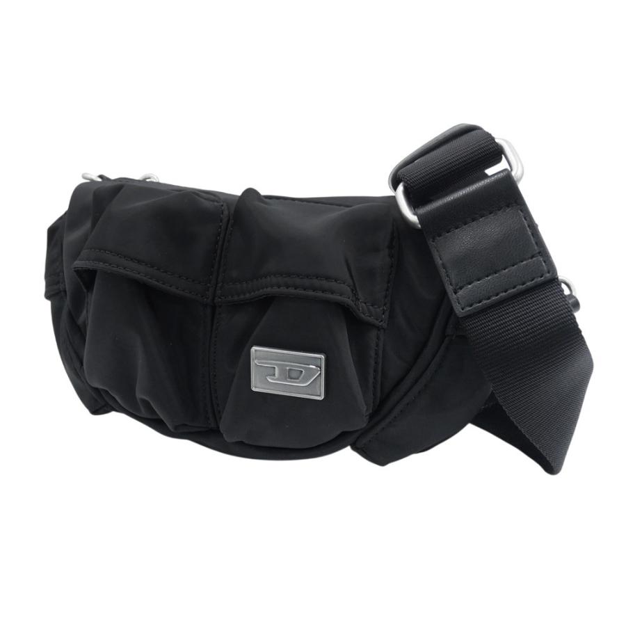 未使用 DIESEL ディーゼル ボディーバック 黒 ブラック DIESEL（ディーゼル） メンズミニクロスボディバッグ X10571 P8166
