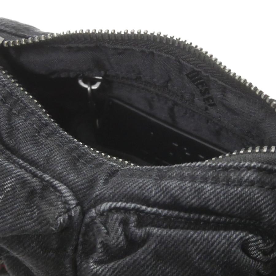 DIESEL ボディバッグ デニム ブラック2個セット DIESEL（ディーゼル） メンズ ボディバッグ X10486 P4485 / MULTI-PKTS