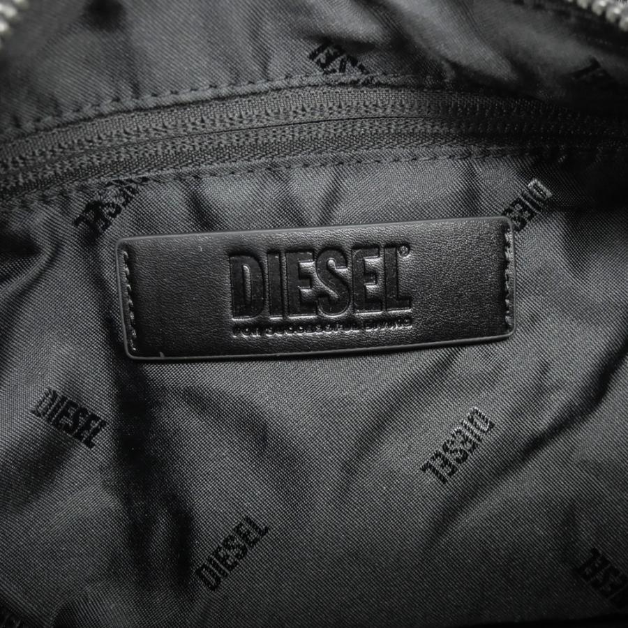 DIESEL ディーゼル メンズショルダーバッグ X10220 P4485 / MULTI-PKTS SHOULDER ブラック 定番人気商品の画像