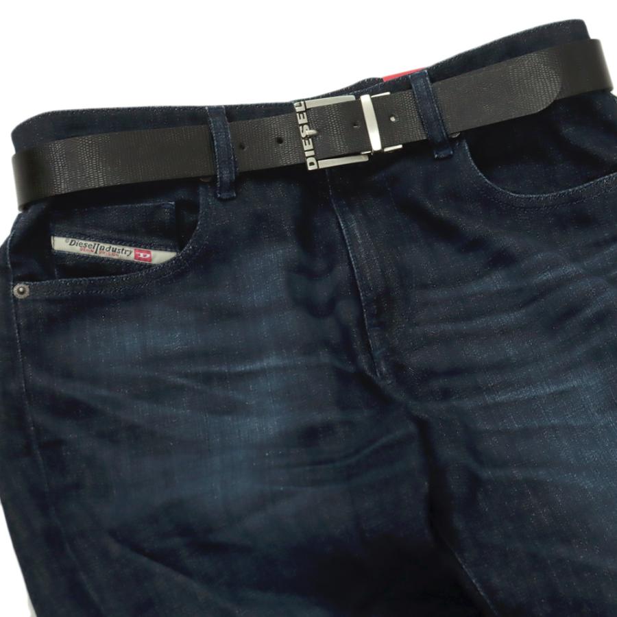 DIESEL（ディーゼル） メンズ リバーシブル レザーベルト X07767 Z0767