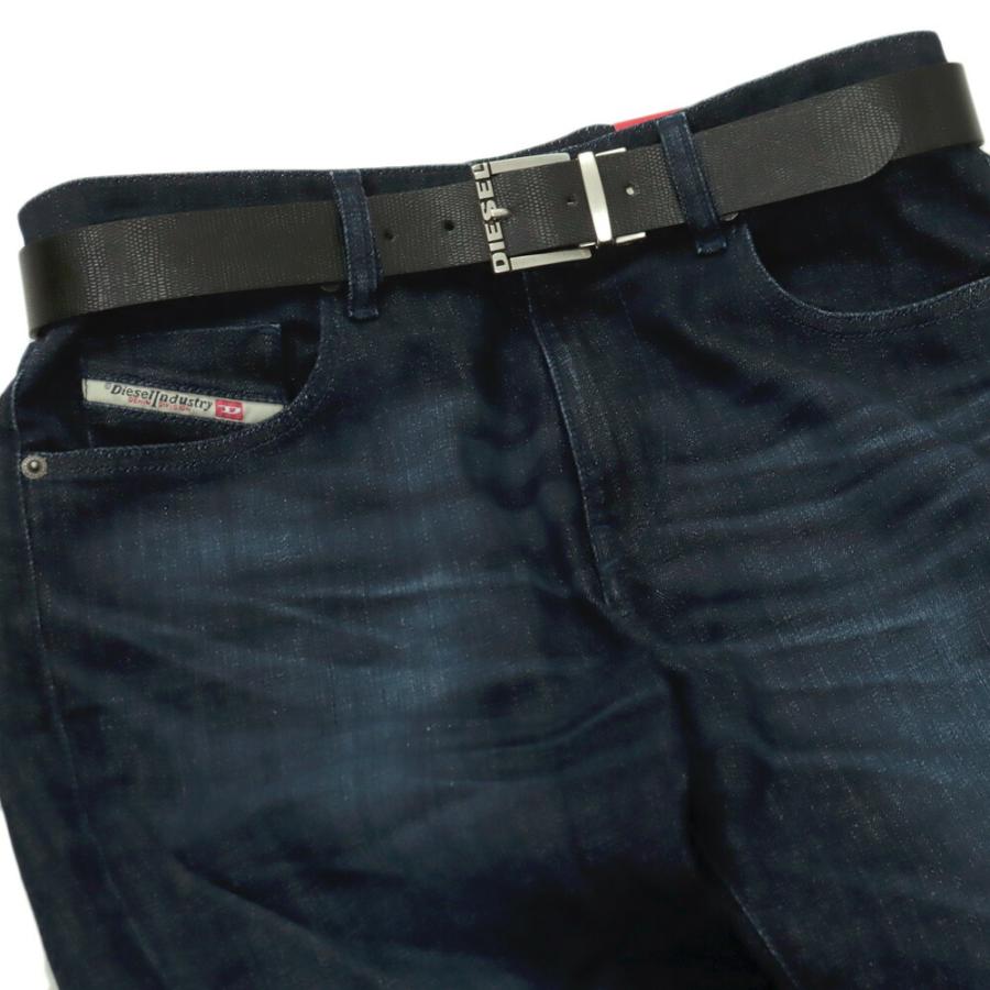 DIESEL（ディーゼル） メンズ リバーシブル レザーベルト X07767 Z0767