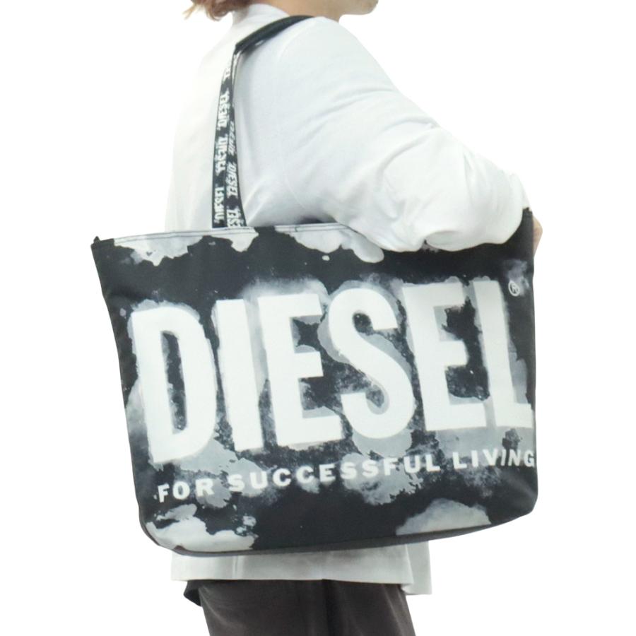 ディーゼル　トートバッグ　タグ付き DIESEL（ディーゼル） メンズ トートバッグ X09857 P6338/RAVE TOTE NS