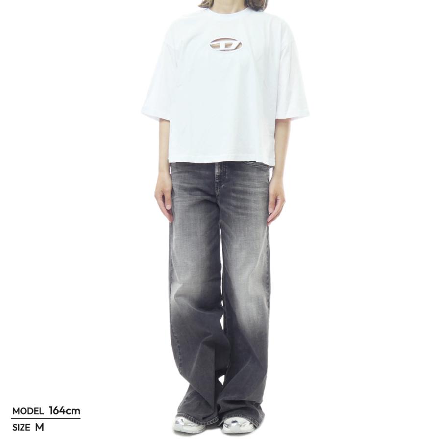 DIESEL（ディーゼル） レディースクルーネックTシャツ A11559 0NIAX