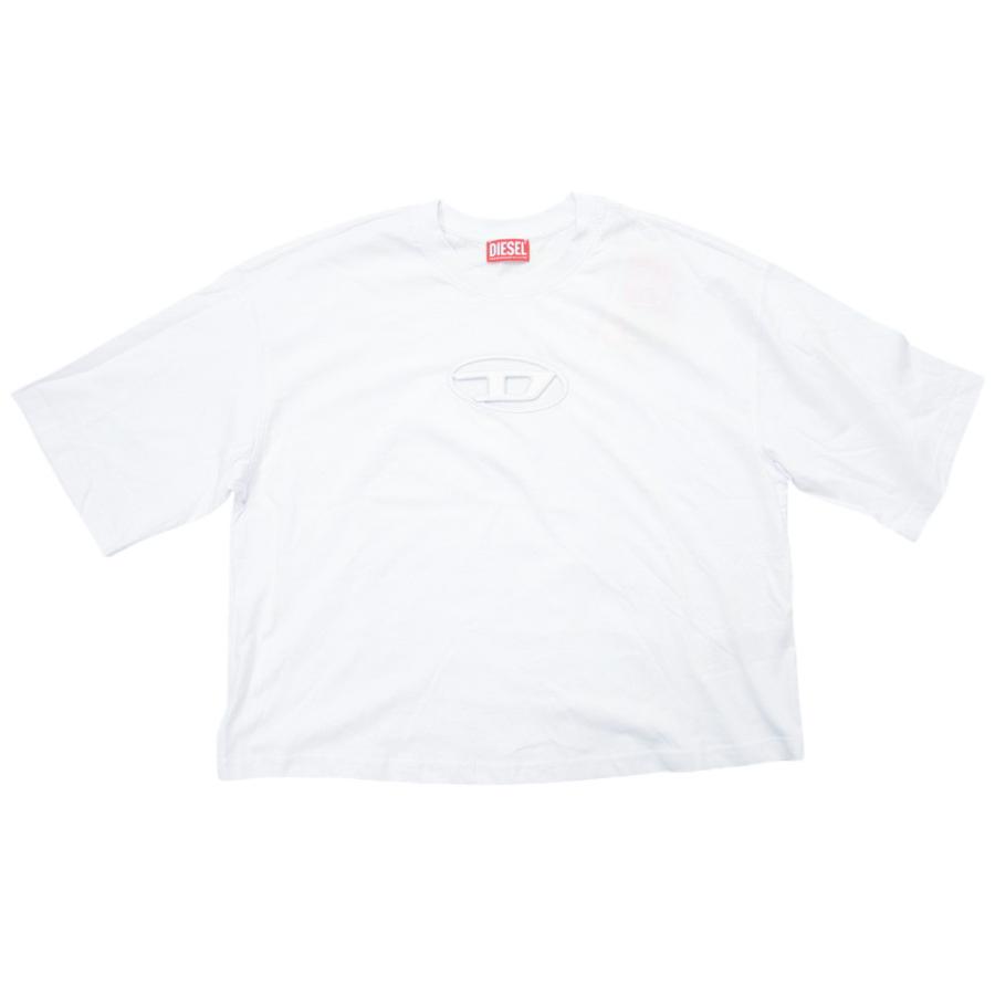 DIESEL クルーネックTシャツ A11559 0NIAX DIESEL（ディーゼル） レディースクルーネックTシャツ A11559 0NIAX