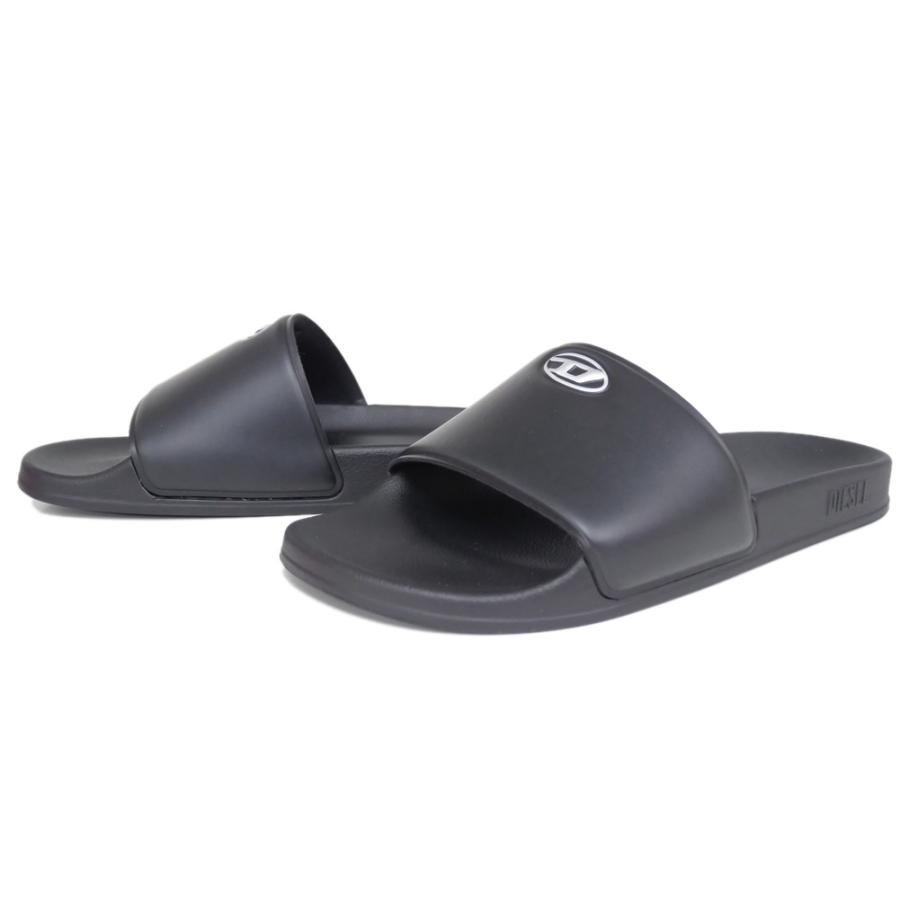 DIESEL (ディーゼル) サンダル39(24.5〜25.5㎝) 新品未使用 DIESEL（ディーゼル） メンズシャワーサンダル Y03844 PR525 / SA