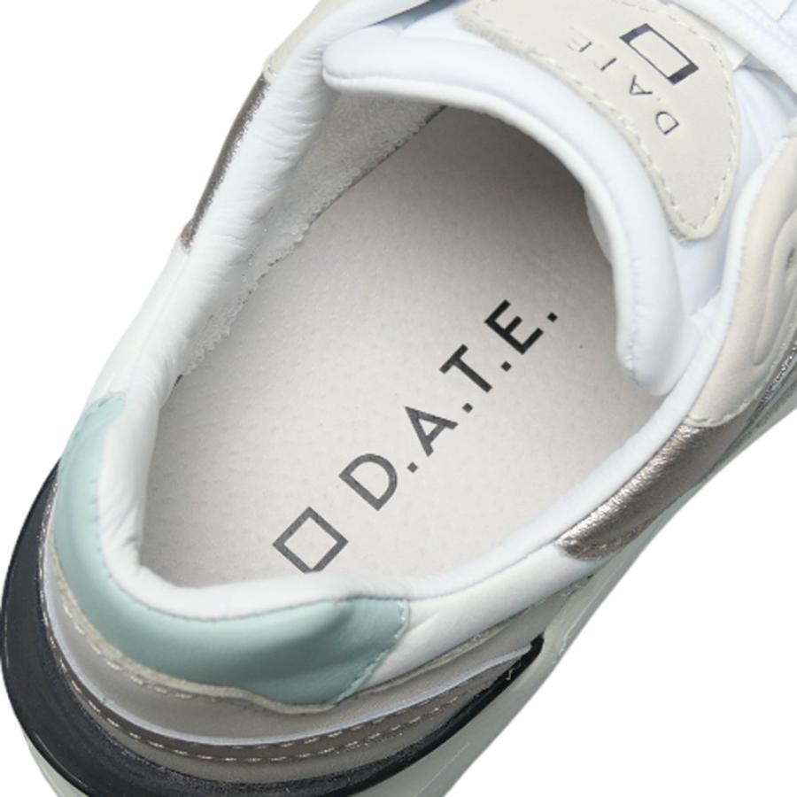 D.A.T.E. デイト レディースローカットスニーカー W401-FG-NY / FUGA NYLON クリーム_6