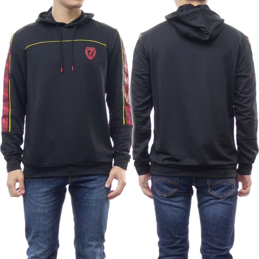 旧作お買い得セール！ EMPORIO ARMANI エンポリオアルマーニ EA7 パーカー メンズ プルオーバー 6LPM85 PJJUZ ブラック EMPORIO ARMANI エンポリオアルマーニ EA7 メンズプルオーバーパーカー