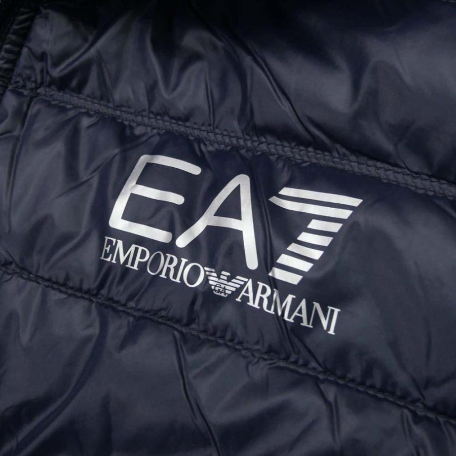 EMPORIO ARMANI エンポリオアルマーニ EA7 メンズダウンブルゾン 8NPB02 PN29Z ネイビー｜tre-style｜04